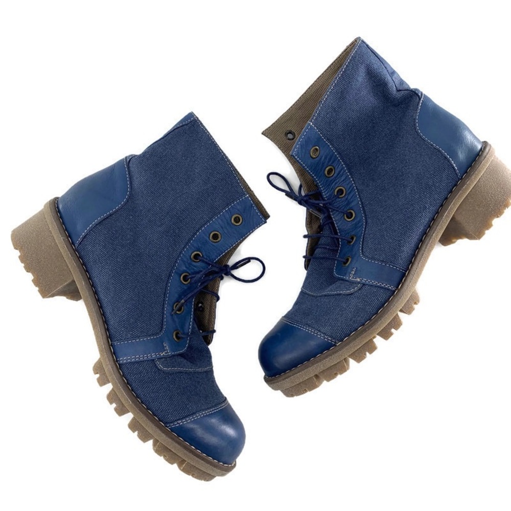 LILLE Boutique Blue denim boot
